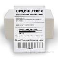 4x6 fanfold ups direct thermal transfer shipping label